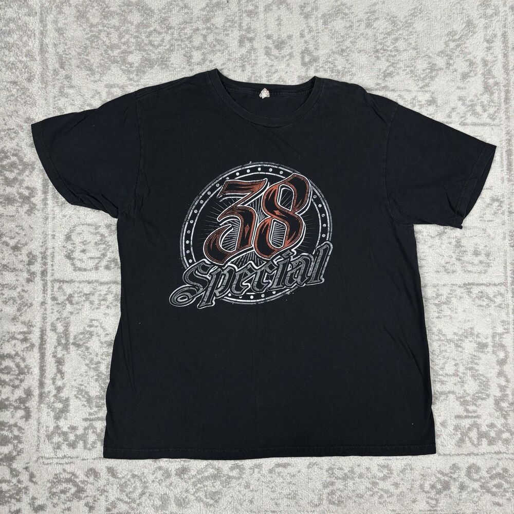 Vintage 2000’s 38 Special T Shirt 2011 Men’s Rock Concert Tour Black Size Large